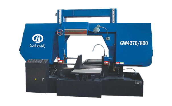 桑植GW4270/800双柱龙门卧式带锯床